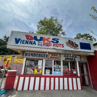 Photo taken at Donald Duk&amp;#39;s Red Hots by Austin G. on 7/30/2021
