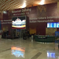 Photo taken at Sultan Hasanuddin International Airport (UPG) by Yulianus L. on 11/4/2015