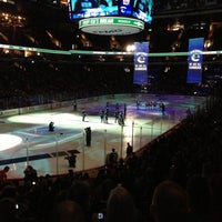 Photo taken at Rogers Arena by Sean R. on 4/21/2013