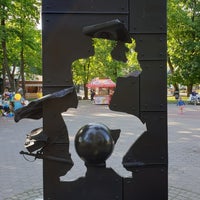 Photo taken at Памятник барону Мюнхгаузену by Igor on 6/15/2019