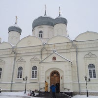 Photo taken at Зверин монастырь by Sergey T. on 12/25/2014
