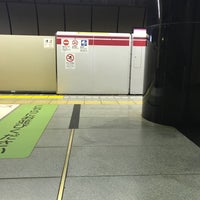 Photo taken at Hibiya Line Platform 1 by sakimura m. on 1/18/2018