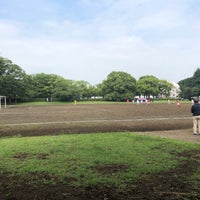 Photo taken at 代々木公園サッカー場 by tama_1031 on 6/17/2018