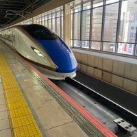 Photo taken at 新幹線ホーム by tama_1031 on 2/17/2024