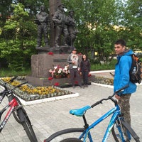 Photo taken at Памятник пограничникам Арктики by Олёна О. on 6/16/2016