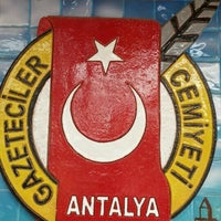 Photo taken at Antalya Gazeteciler Cemiyeti by Şifa Ç. on 12/12/2016