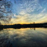Photo taken at Большое озеро by Yulia 🐾 on 5/10/2021