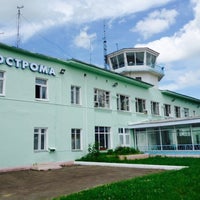 Photo taken at Kostroma Airport (KMW) by Yulia 🐾 on 6/28/2017