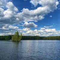 Photo taken at Большое озеро by Yulia 🐾 on 6/1/2022