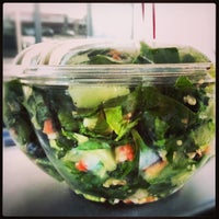 Photo taken at Fourleaf Chopped Salads by Heather B. on 1/2/2013