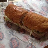 Photo taken at Jersey Mike&amp;#39;s Subs by Lindsey W. on 3/6/2012