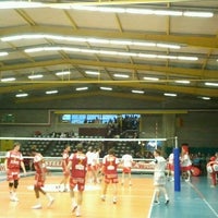 Photo taken at Volley Asse Lennik by Matthias V. on 4/18/2012