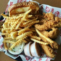 Photo taken at Raising Cane&amp;#39;s Chicken Fingers by Gaia B. on 5/3/2016