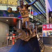 Photo taken at Earvin &amp;quot;Magic&amp;quot; Johnson Statue by Brian J. on 11/12/2019