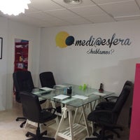 Photo taken at Media Esfera Comunicación y Marketing by Sonia C. on 3/11/2014