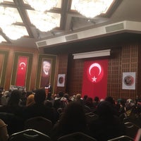 Photo taken at Kongre Merkezi by Halit Ubeydullah A. on 1/28/2017