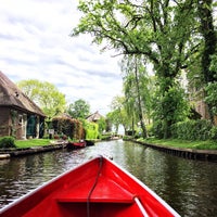 Photo taken at Giethoorn by Olena P. on 5/16/2016