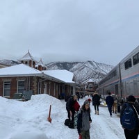 Photo taken at Glenwood Springs Amtrak (GSC) by Seth T. on 1/1/2020
