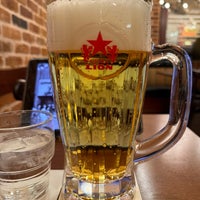 Photo taken at Beer Hall Lion by Kaori M. on 1/25/2024