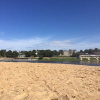 Photo taken at Городской пляж by Юля on 8/25/2016