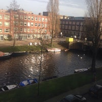 Photo taken at Kade Admiralengracht by Omer K. on 2/23/2014