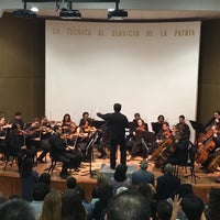 Photo taken at auditorio Armando Cuspineira ESCA Santo Tomás by Rulnner on 10/7/2016