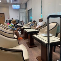 Photo taken at EgyptAir Domestic Business Class Lounge by Yannick D. on 6/2/2022