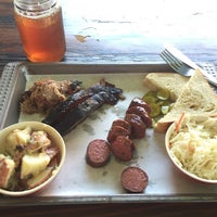 Photo taken at The Granary &amp;#39;Cue &amp;amp; Brew by Devin L. on 8/6/2015