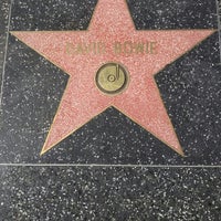 Photo taken at David Bowie&amp;#39;s Star, Hollywood Walk of Fame by Laura Ann T. on 1/26/2016