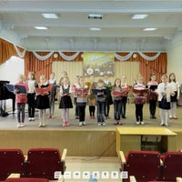 Photo taken at Детская музыкальная школа №7 by Руслан Х. on 1/27/2014