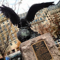 Photo taken at Bex Eagle Sculpture by Andrew G. on 12/1/2013