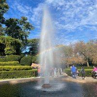 Photo taken at Untermeyer Fountain by Terri N. on 10/23/2021