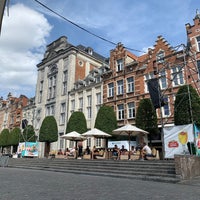 Photo taken at Oude Markt by Kristof D. on 7/21/2019