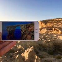 Photo taken at Collapsed Azure Window by Kristof D. on 9/13/2017