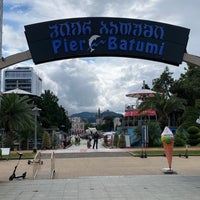 Photo taken at Pier Batumi by A &amp;amp; A on 10/5/2021
