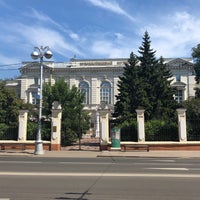 Photo taken at Остановка «Художественный музей» by Irina A. on 8/13/2018