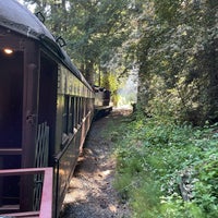 Photo taken at The Skunk Train by Ishani S. on 7/3/2023