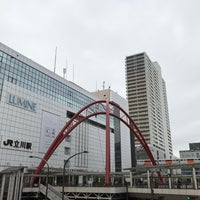 Photo taken at Tachikawa Station by れうる on 3/5/2021