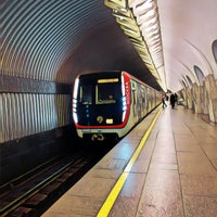 Photo taken at metro Shabolovskaya by Anefer 💎 on 1/31/2020
