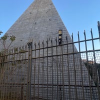 Photo taken at Piramide Cestia by Margo on 4/17/2024