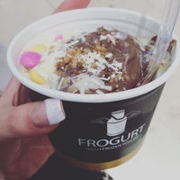 Photo taken at Frogurt by Sarah A. on 2/16/2016