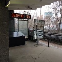 Photo taken at Остановка «Метро Филёвский парк» by Марина Х. on 3/30/2015