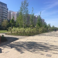 Photo taken at Сквер на Абсалямова by Max I. on 5/25/2019
