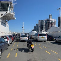 Photo taken at Woolwich Ferry by Vadim on 3/22/2020
