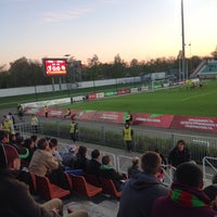 Photo taken at Rubin Stadium by Ruslan G. on 5/8/2015