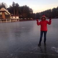 Photo taken at озеро в Мощуне by Андрей С. on 1/1/2015