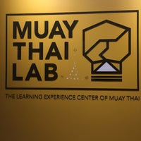 Photo taken at Muay Thai Lab by Beau Tananan R. on 3/23/2016