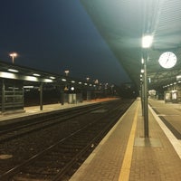 Photo taken at Bahnhof Bautzen by Michael L. on 10/24/2015