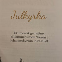 Photo taken at Johanneksenkirkko by Nina on 12/18/2023