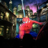 Photo taken at The Amazing Adventures of Spider-Man by Kenny M. on 5/13/2023